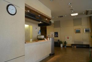 The lobby or reception area at Abashiri Royal Hotel