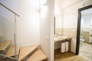 Koupelna v ubytování Hotel Arezzo ASC