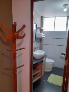 Kúpeľňa v ubytovaní Bonito departamento en Estreno - Cayma