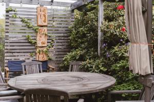 A garden outside Tempest on Wanaka
