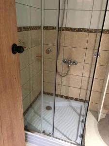 Koupelna v ubytování Cabaña container Ensenada