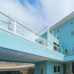 Balkón nebo terasa v ubytování Beachside base KURUWA