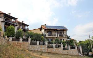 The building in which a vendégházakat is located