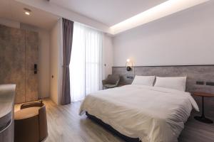 Postel nebo postele na pokoji v ubytování Sea Thought B&B