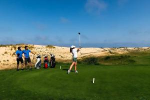 Golf v prázdninového domu nebo okolí