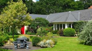 En hage utenfor Applecroft House