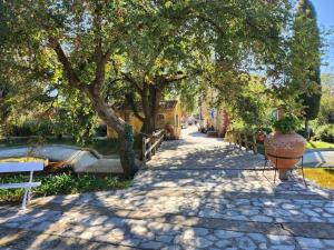 Zahrada ubytování PIERI HOUSE CORFU
