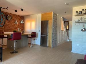 Kuchyňa alebo kuchynka v ubytovaní Apartamento Atico Duplex de 1 dorm en Tarifa