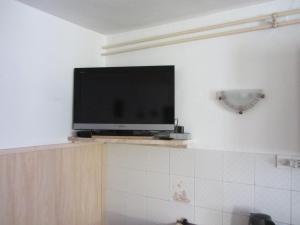 TV a/nebo společenská místnost v ubytování Apartma Vilma