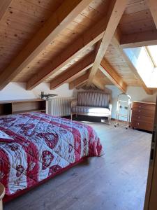 Postel nebo postele na pokoji v ubytování Alpino Charme Apartments