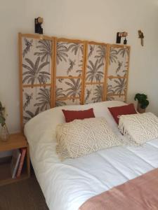 Posteľ alebo postele v izbe v ubytovaní Domaine de la Gasse - gite et chambre d'hôte