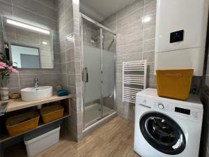 Kúpeľňa v ubytovaní Charmant appartement T2 cosy climatisé