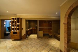 Koupelna v ubytování Rustika - Appartements & Spa