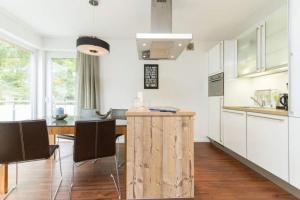 Küche/Küchenzeile in der Unterkunft Villa Limora, App. 04