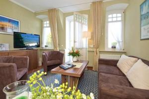 TV a/nebo společenská místnost v ubytování Villa Dora App 02
