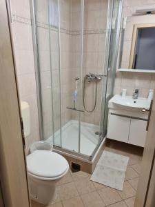Koupelna v ubytování Guesthouse Dominović