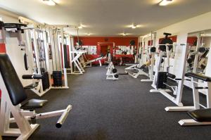 Fitness centrum a/nebo fitness zařízení v ubytování Hotel Relax u Drsů