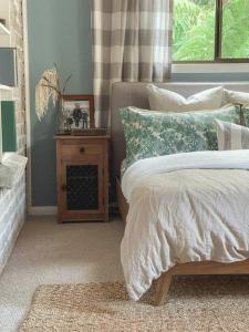 Letto o letti in una camera di Travellers Rest Bicheno