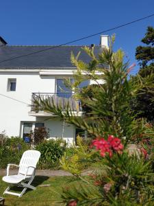 Vonkajšia záhrada v ubytovaní Gîte Ker Ch'ti