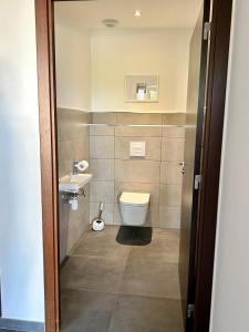 Kúpeľňa v ubytovaní le Pied à Terre 2 PORTICCIO