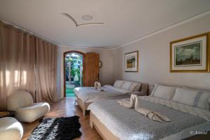 Istumisnurk majutusasutuses Hôtel ZIRYAB