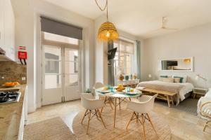Η κουζίνα ή μικρή κουζίνα στο Alcácer Flat