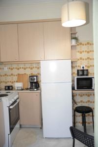 A kitchen or kitchenette at Hara's Apartment