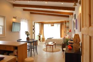 Posezení v ubytování Apartmán Marmeláda
