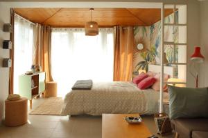 Postel nebo postele na pokoji v ubytování Apartmán Marmeláda