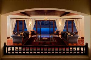 Predel za sedenje v nastanitvi Al Maha, a Luxury Collection Desert Resort & Spa, Dubai