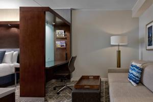 Posezení v ubytování SpringHill Suites by Marriott Denver Downtown