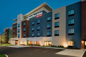 a rendering of the front of a hotel building at TownePlace Suites by Marriott Pittsburgh Airport/Robinson Township in Robinson Township