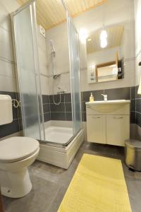 Vonios kambarys apgyvendinimo įstaigoje Apartments-Rooms Kocijancic