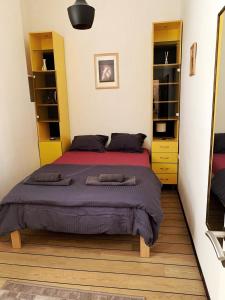 Postel nebo postele na pokoji v ubytování Apartmani Lučin