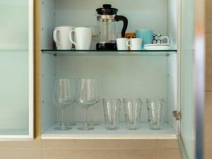 Comodidades para chá e café em Central Caldas w/ AC & Fast Net