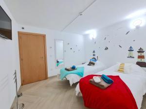 Postel nebo postele na pokoji v ubytování Quartos para viajantes, surfistas, grupos, Boa Energia