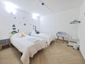 Postel nebo postele na pokoji v ubytování Quartos para viajantes, surfistas, grupos, Boa Energia