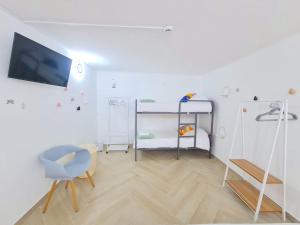 Postel nebo postele na pokoji v ubytování Quartos para viajantes, surfistas, grupos, Boa Energia
