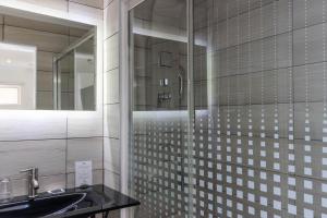 Koupelna v ubytování Hotel A.S. Sao Joao da Madeira