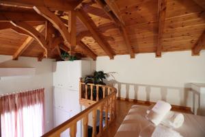 Postel nebo postele na pokoji v ubytování Seaside Gialova