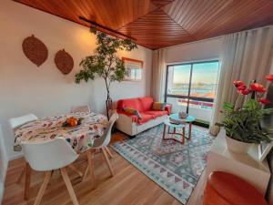 Χώρος καθιστικού στο Hostel Aveiro