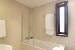 Koupelna v ubytování Hotel A.S. Sao Joao da Madeira