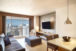 Posezení v ubytování Sheraton Santos Hotel