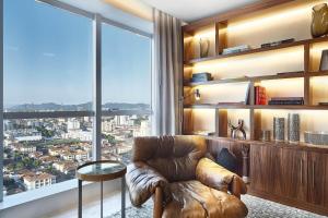 Posezení v ubytování Sheraton Santos Hotel