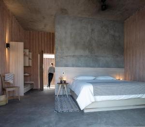 Ένα ή περισσότερα κρεβάτια σε δωμάτιο στο Casa Santos