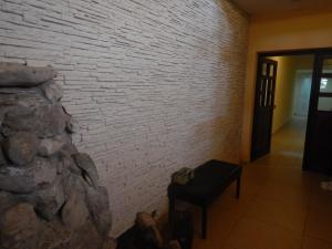 A seating area at Konsky Dvor