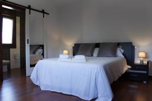 Posteľ alebo postele v izbe v ubytovaní Sensacional Casa en Gondomar