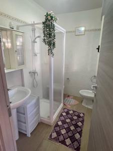 A bathroom at Nathan house Pistis