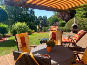 Zahrada ubytování Ferienwohnung Rennsteigblick
