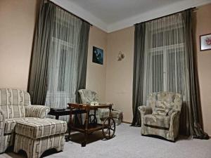 Posezení v ubytování Dream appartment for a nice holiday with a bedroom and living room!